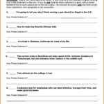 Writing Process Worksheet