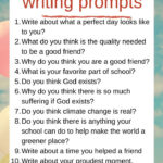 Writing Prompts 7th Grade Writing Middle School Writing Prompts 7th
