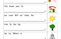 Writing Simple Sentences Worksheets Pdf