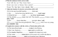 WRITING TEST Grade 8th 2 Term 2 Variant Worksheet