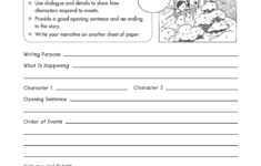Writing Worksheets 4th Grade Create These Quick And Inexpensive Holiday
