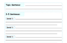 Writing Worksheets Free For Grade 3 Class 3 IB CBSE ICSE K12