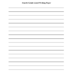 Writing Worksheets Lined Writing Paper Worksheets