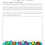 Writing Your Address Worksheet Have Fun Teaching