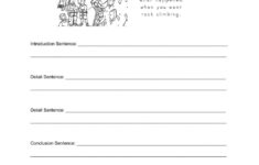 Written Expression 1 Worksheet