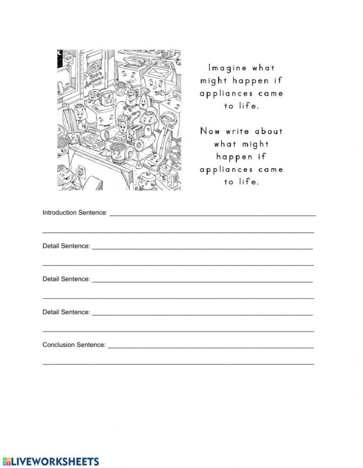 Written Expression Worksheet Writing Worksheets