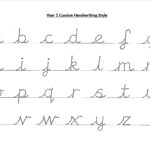 Year 1 Handwriting Brown Clee CE Primary School