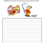 You Write The Story Painting Picture Worksheet Have Fun Teaching