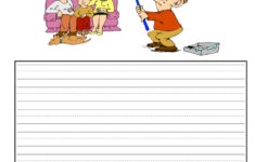 You Write The Story Painting Picture Worksheet Have Fun Teaching